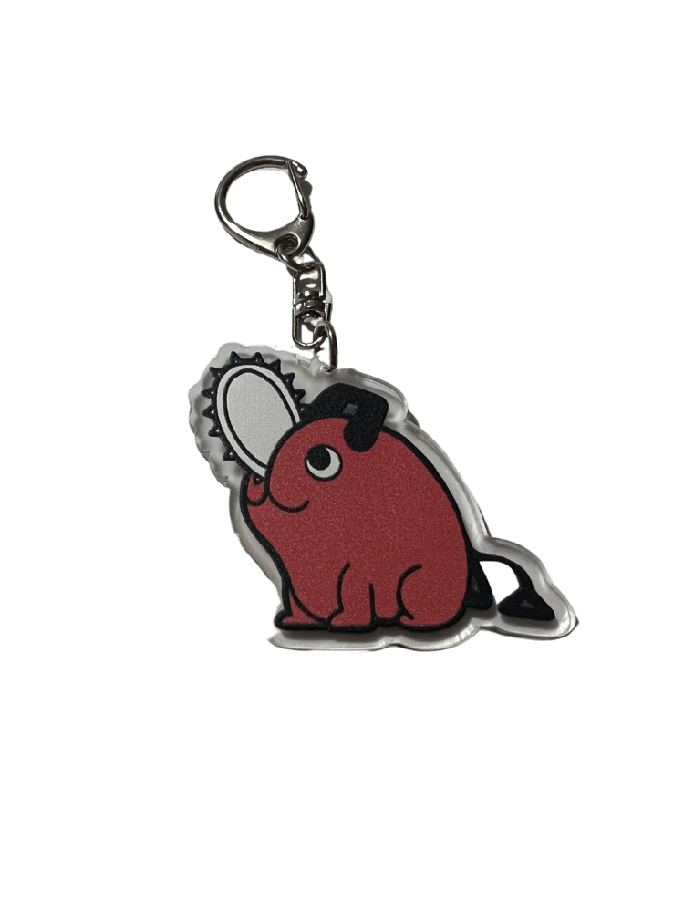 Chainsaw Man Main Characters Keychain Quirky Pandie