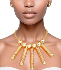 KEKE COILED NECKLACE SET