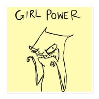 Image 1 of Bubble-free stickers GIRL POWER 