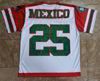 Image 2 of Viva Mexico Jersey (Red Sleeve)