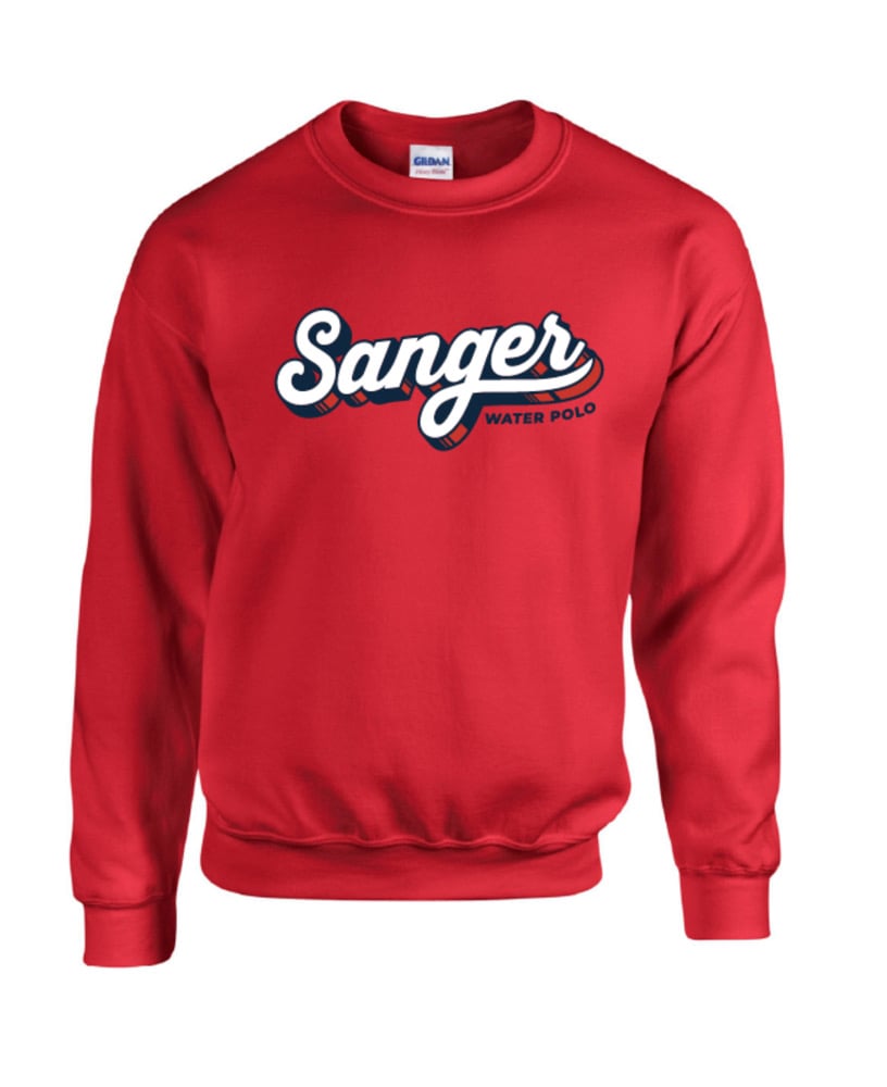 Image of Sanger Water Polo Crewneck Sweatshirts