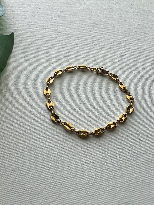 Image of MUNI ANKLET • Gold Anklet