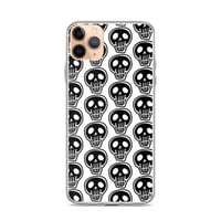Image 2 of Clear Case for iPhone® Skull themed