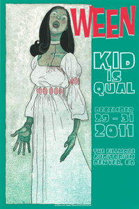 Image of KIQ/WEEN NYE Poster - only 50 made