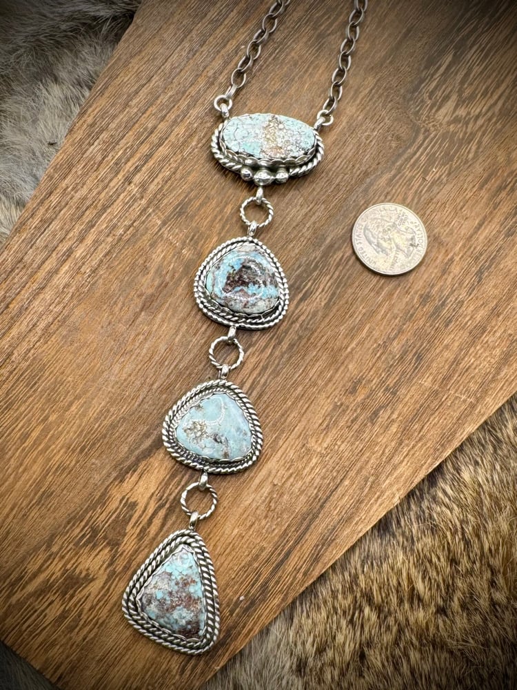 Image of Chunky Dry Creek Lariat necklace