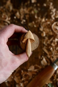 Image 3 of Mushroom Pendant Necklace 