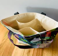 Image 2 of Fabric Tote Bag - Succulents Design