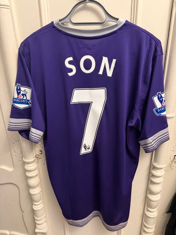 Image of Tottenham Hotspur “SON 7” 2015/16 Third Shirt + patches (L)