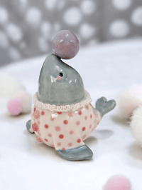 Image 1 of Circus Seal Trinket Jar