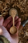 Oak Leaf Handle Coffee Scoop~