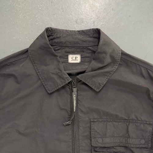 Image of CP Company Flatt Nylon Overshirt, size large