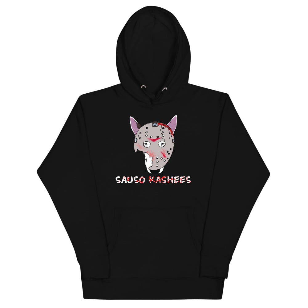 Image of SAUSO KASHEES UNISEX HOODIE / RED