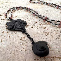 Image 1 of Pink Opal & Moonstone Aphrodite Necklace