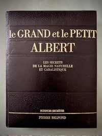 Image 1 of Le grand et le petit Albert secrets de magie naturelle et cabalistique, 1970.275p.