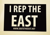 Image of "I Rep The East" Sticker