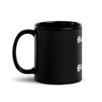 Image 4 of Skull Logo Black Glossy Mug