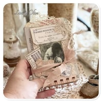 Image 1 of Junk Journal lace samples Envelope booklet