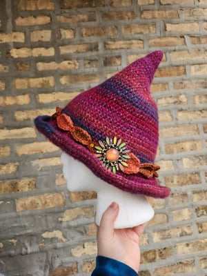 fall sparkle witch hat