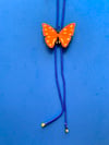 Punchy Moth Bolo Tie