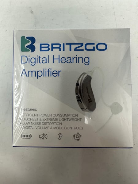 Image of Britzgo Hearing Amplifier with Digital Noise Cancelling Technology BHA-702S