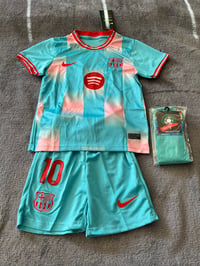 Image 1 of Barcelona turquoise Lamine Yamal no.10