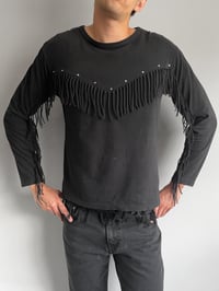 Image 3 of 80's Milkboy Fringe Long Sleeve - L