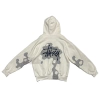 Image 3 of (XL) Stussy CN into Hoodie Signature NNNP Design "Varre" 554