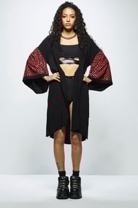 Image 5 of Cattana Kimono - Sayagata Red