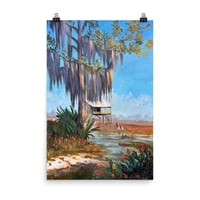 Image 1 of "Abbeville Irises" Photo paper poster