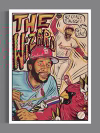 Image 2 of Ozzie Smith Go Crazy Folks (limited to 50) trading card 
