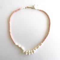 Image 1 of Peaches and cream necklace 