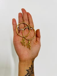 Image 2 of Year of the snake earrings 