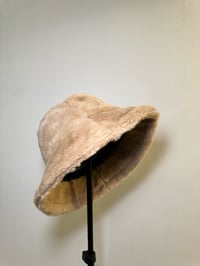 Image 4 of In My Own World, Khaki Unisex Bucket Hat