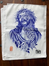 Image 1 of sacre and profane (new version on fabric)