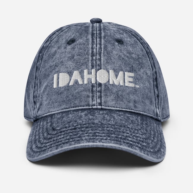 IDAHOME Classic Vintage Cotton Twill Cap