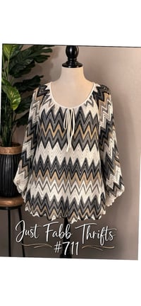 Image 2 of New 1X Roz & Ali Top #711*9