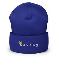 Image 5 of Savag3 Cuffed Beanie