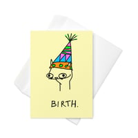 Image 1 of Greeting card BIRTH 