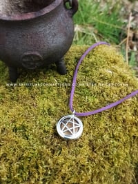 Image 2 of Choice of crystal, pentacle locket 