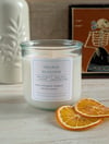 RECYCLED GLASS - ORANGE BLOSSOM SOY WAX CANDLE