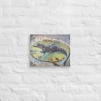 Image 4 of Baby Alligator Canvas