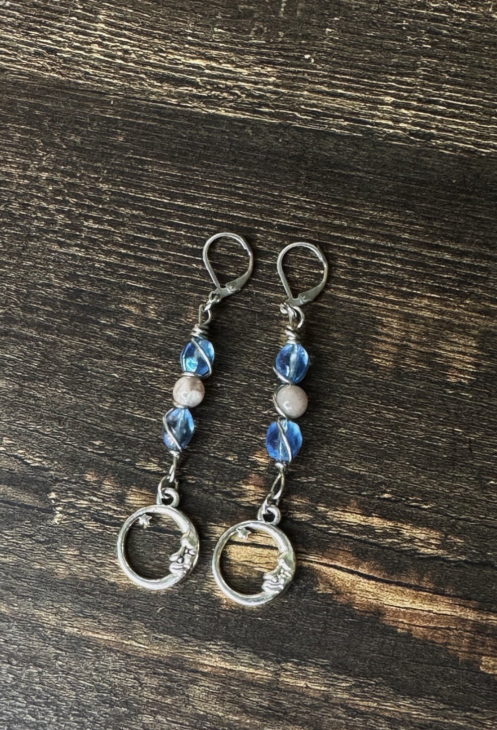 Image of "Intuitive Healing" Earrings w/ Moonstone