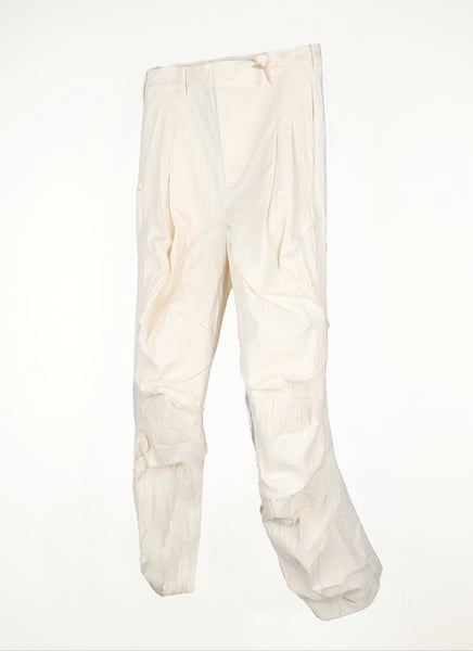 Image of ÆNRMÒUS - Canions Pants (White)