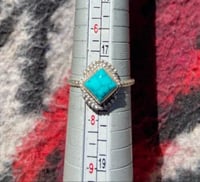 Image 1 of 925 Silver rings Size 7