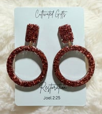Image 1 of “Restoration” Joel 2:25 Earrings