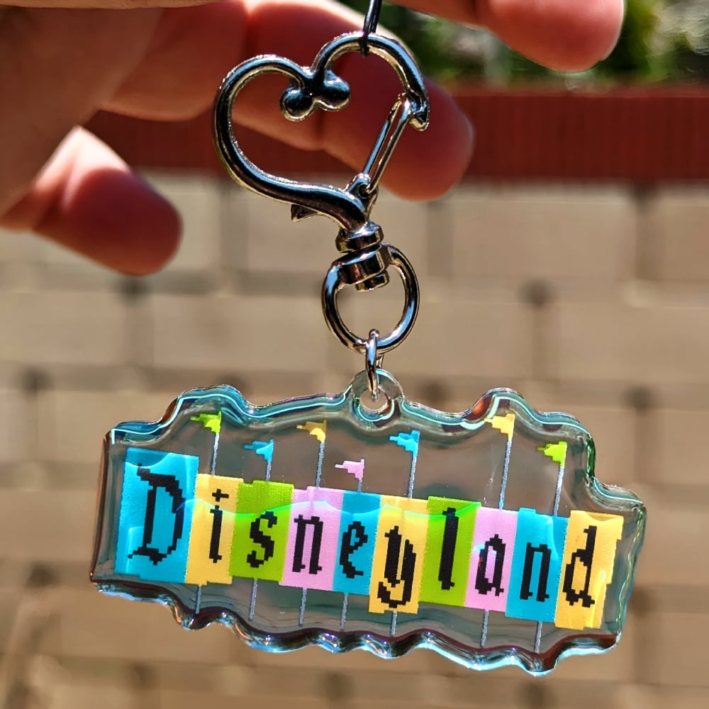 Image of Retro sign charm
