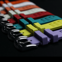 22mm FKM Strap - Various Colour