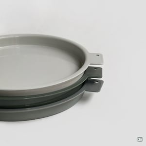 Yumiko Iihoshi “Coloured” aluminum tray round S