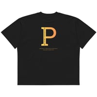 Image 3 of The Golden Procrastinator - Premium Oversized High Neck Tee