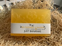 Image 1 of Just Bananas Honeybee Glycerin Body Bar